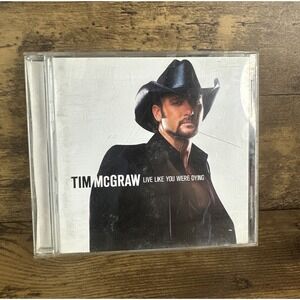 Live like You Were Dying by Mcgraw, Tim (CD, 2004) Tested Working Fast Shipping